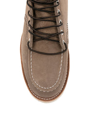 Red Wing Classic Moc Boots — Men's Grey Leather