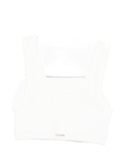 Closed Cotton Bralette Bra — Ivory Beachwear & Underwear