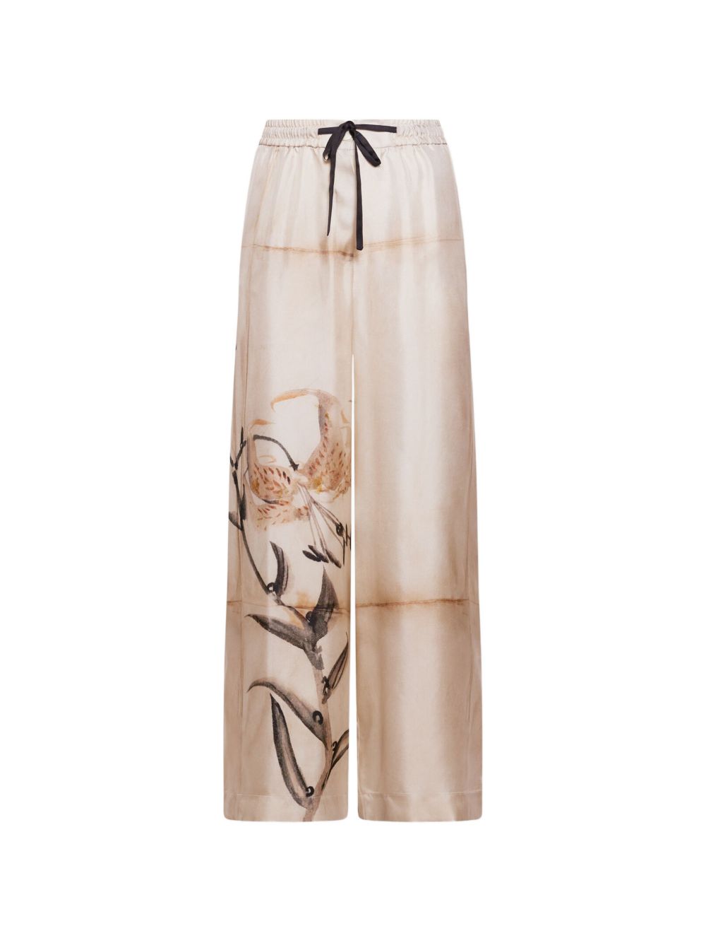 Pierre Louis Mascia Printed Silk Trousers — New In
