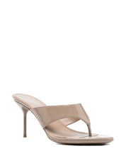 Paris Texas Lidia Sandals — Tortora Stiletto Thong