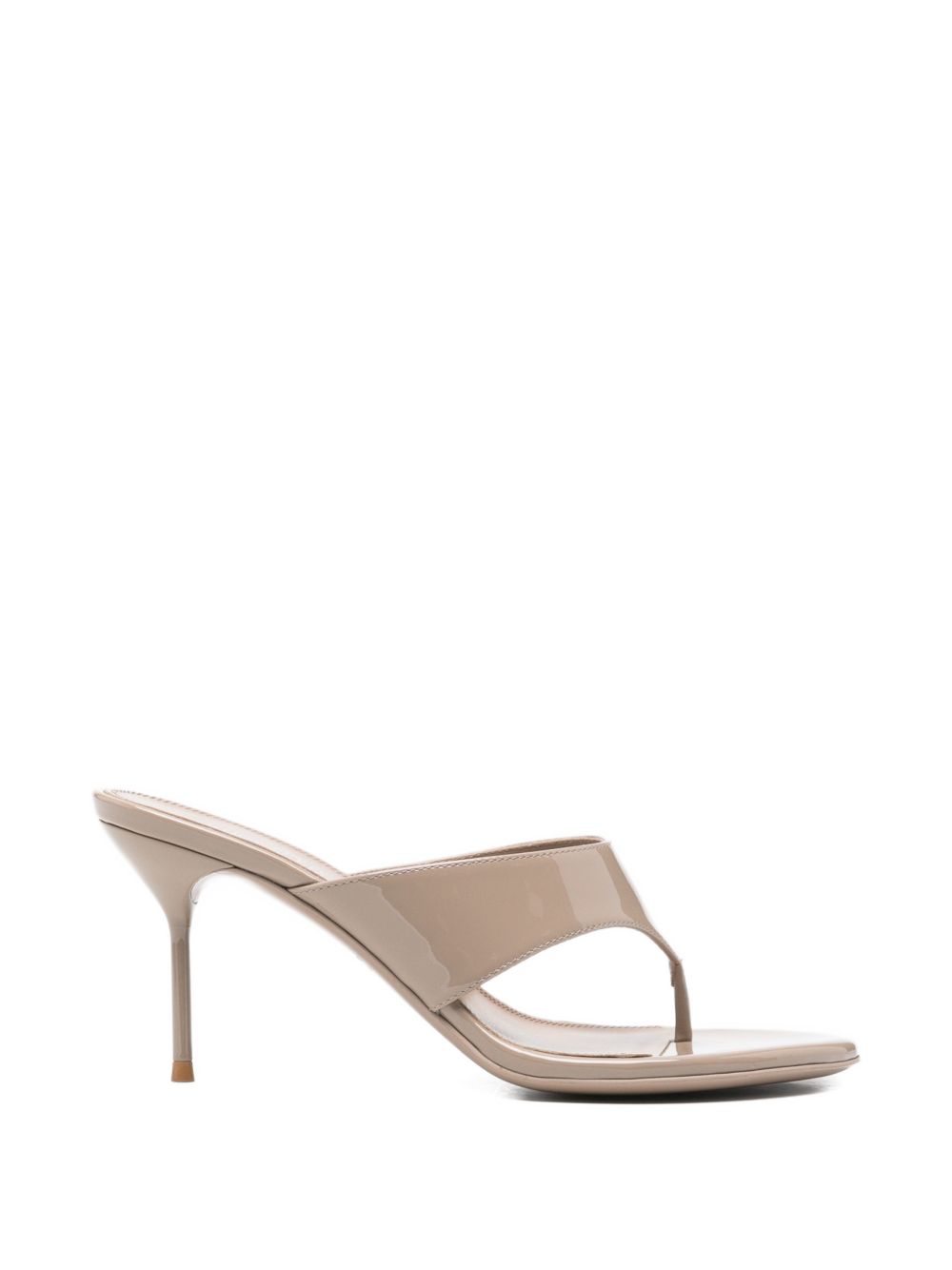 Paris Texas Lidia Sandals — Tortora Stiletto Thong