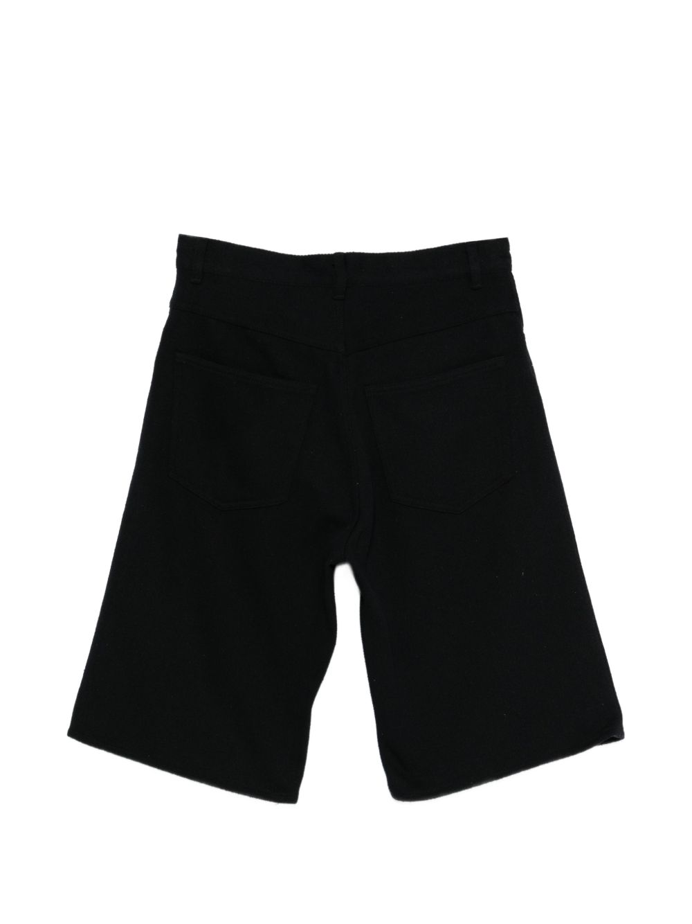 Auralee Black Silk Shorts — Men's Luxury Loungewear