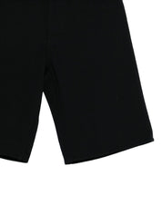 Auralee Black Silk Shorts — Men's Luxury Loungewear