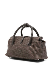 Zanellato Dotta Vimini Baby Handbag — Brown Leather