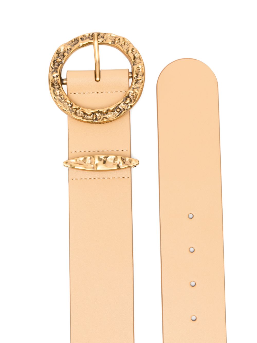 Zimmermann Solena Belt — Beige Gold-Tone | Aumifour