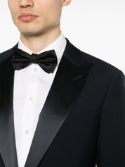 Giorgio Armani Slim Fit Wool Tuxedo Suit — Midnight Blue