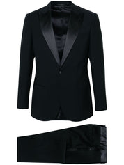 Giorgio Armani Slim Fit Wool Tuxedo Suit — Midnight Blue