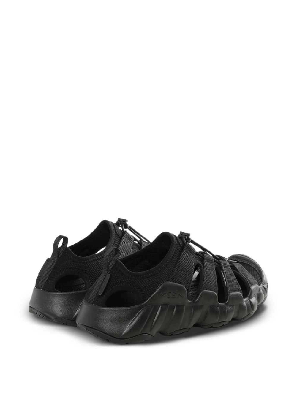 Keen Sneakers — Triple Black Caged Design, Men