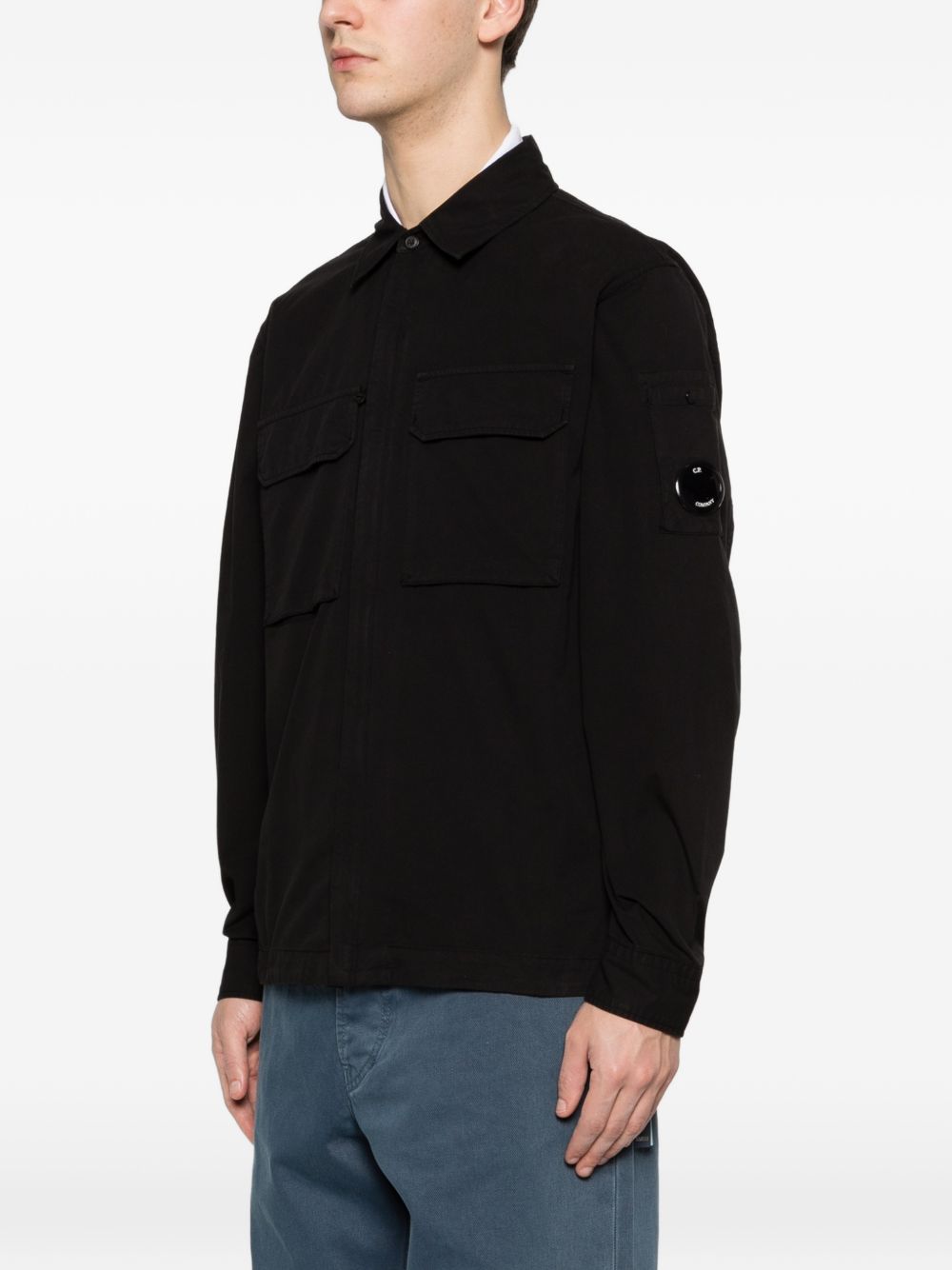 C.P. Company Black Jackets — New Coats & Overshirts