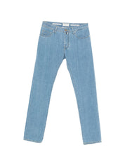 Jacob Cohen Slim Fit Jeans for Men — Azzurro Denim