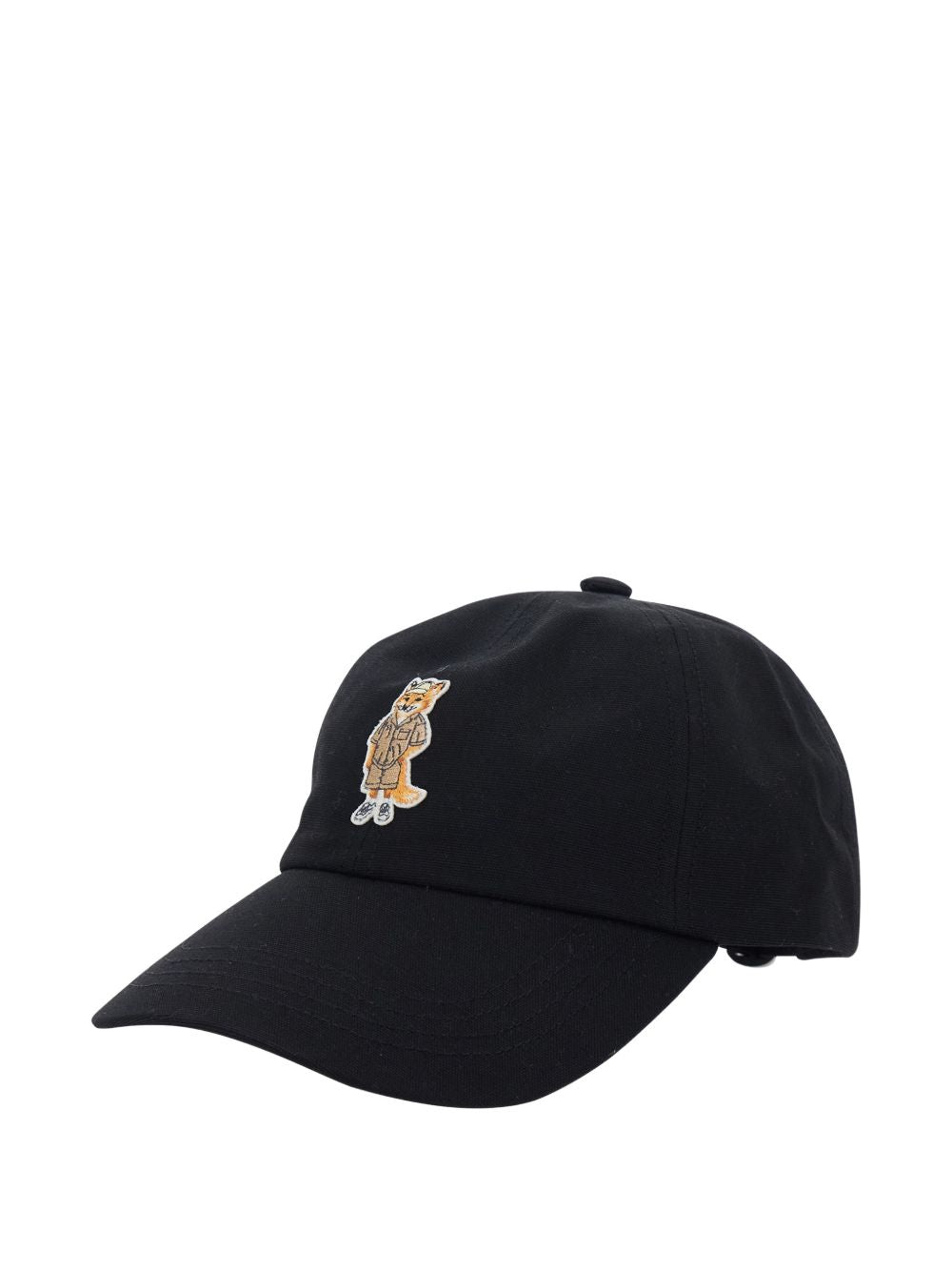 Maison Kitsuné Dressed Fox Baseball Cap — Black