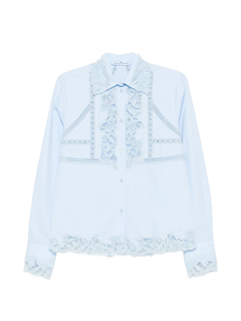 Ermanno Scervino Embroidered Cotton Shirt – New In