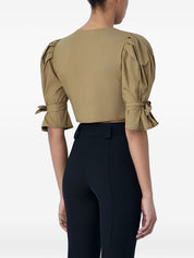 Chloé Cropped Cotton Top — New In SS26