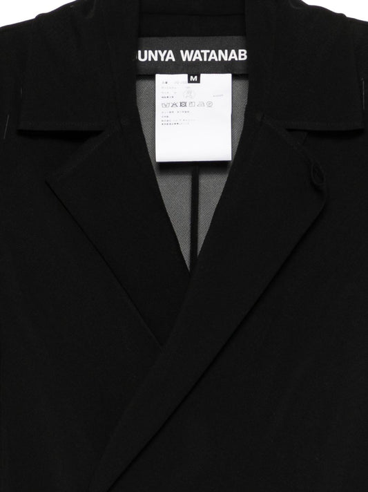 Junya Watanabe Midi Coat — Black Wrap Jacket, New In