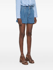 Zimmermann Shorts — Tailored Denim Short Trousers