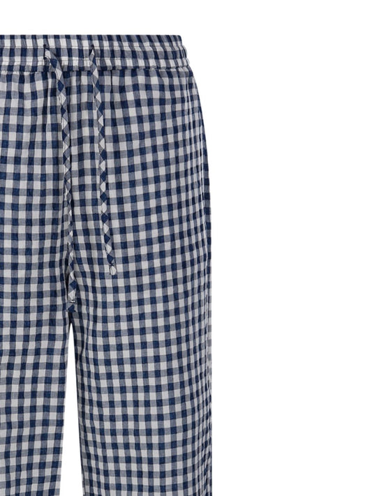 Dunst Trousers — Checked Pajama Trousers for Women
