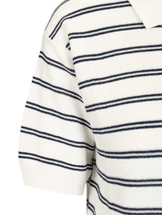 Dunst T-Shirts & Polos — Striped Cotton Polo Topwear