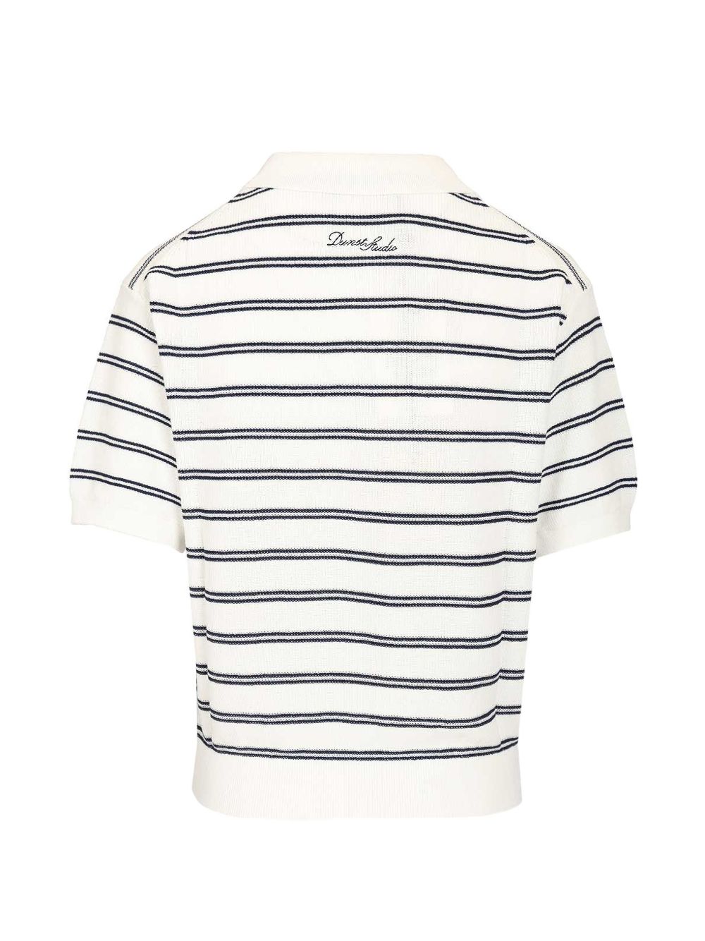 Dunst T-Shirts & Polos — Striped Cotton Polo Topwear