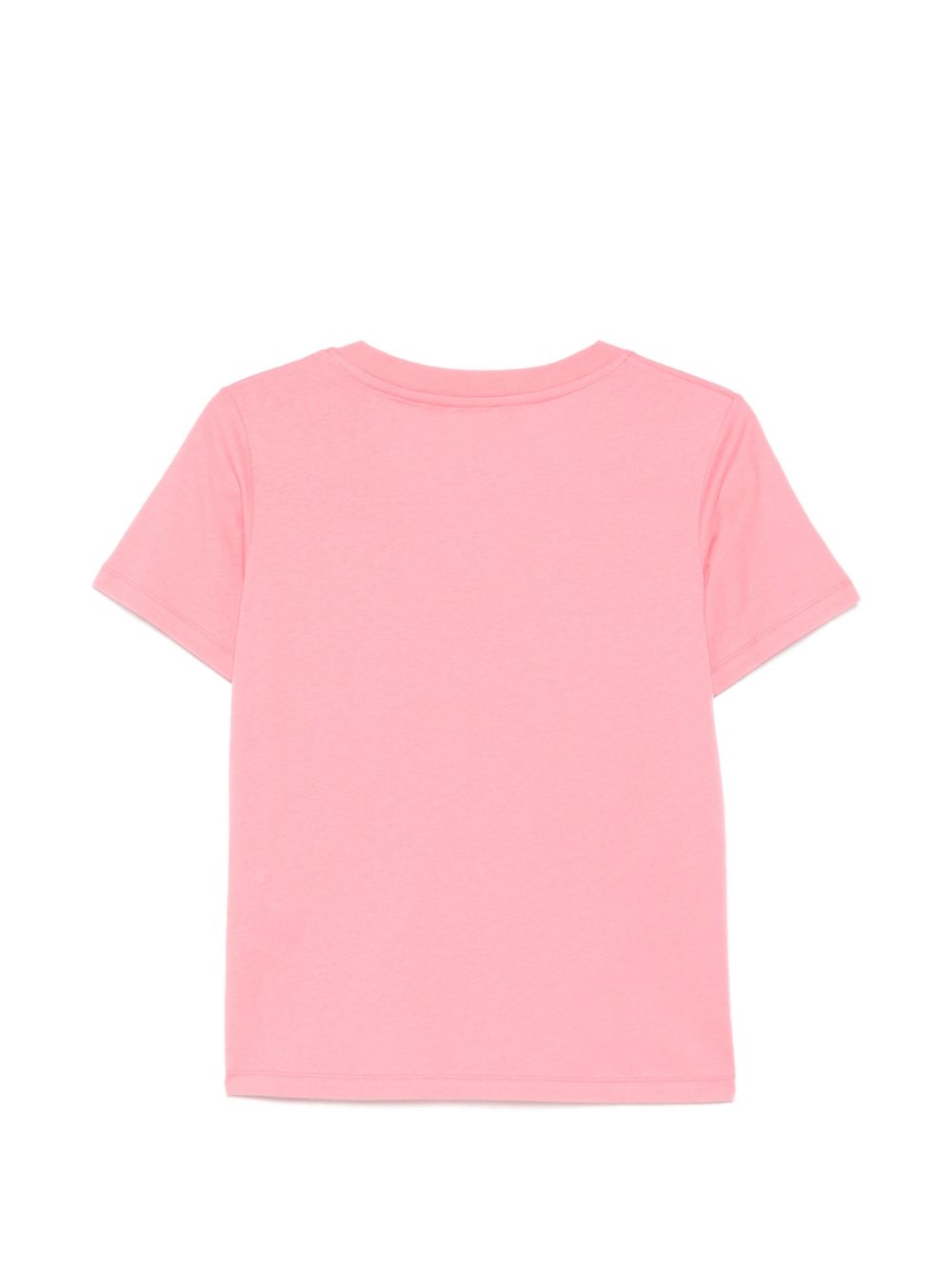 Closed Pink V‑Neck Organic Cotton T‑Shirt for Women