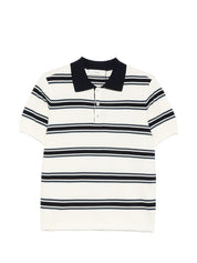 Dunst DUNST T-shirts and Polos – Striped Cotton Topwear