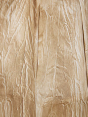 Avant Toi Silk Flared Leg Trousers — Beige, New In