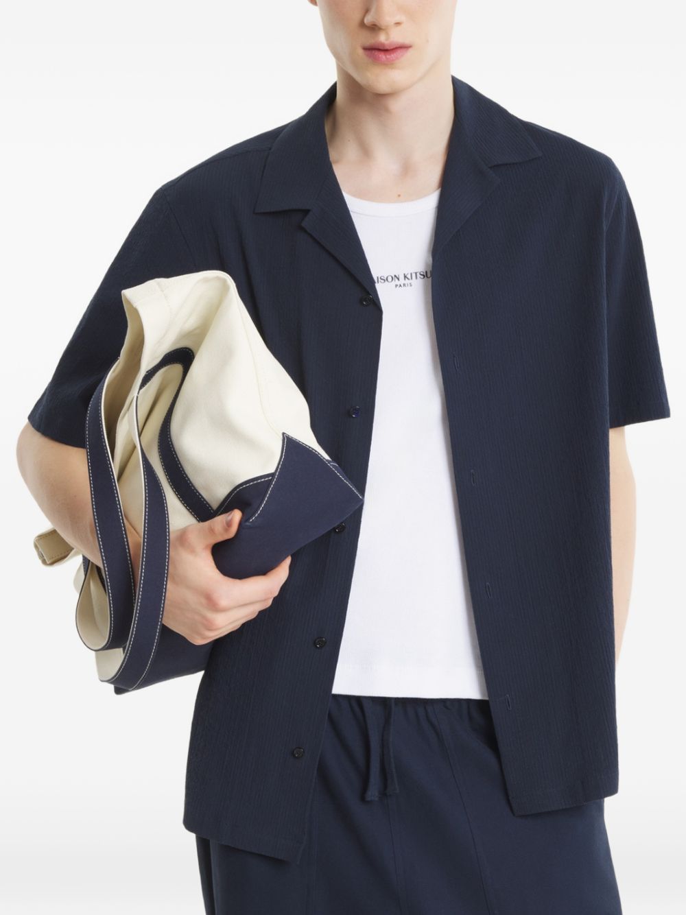 Maison Kitsuné Shirts for Men — New Cotton Shirts