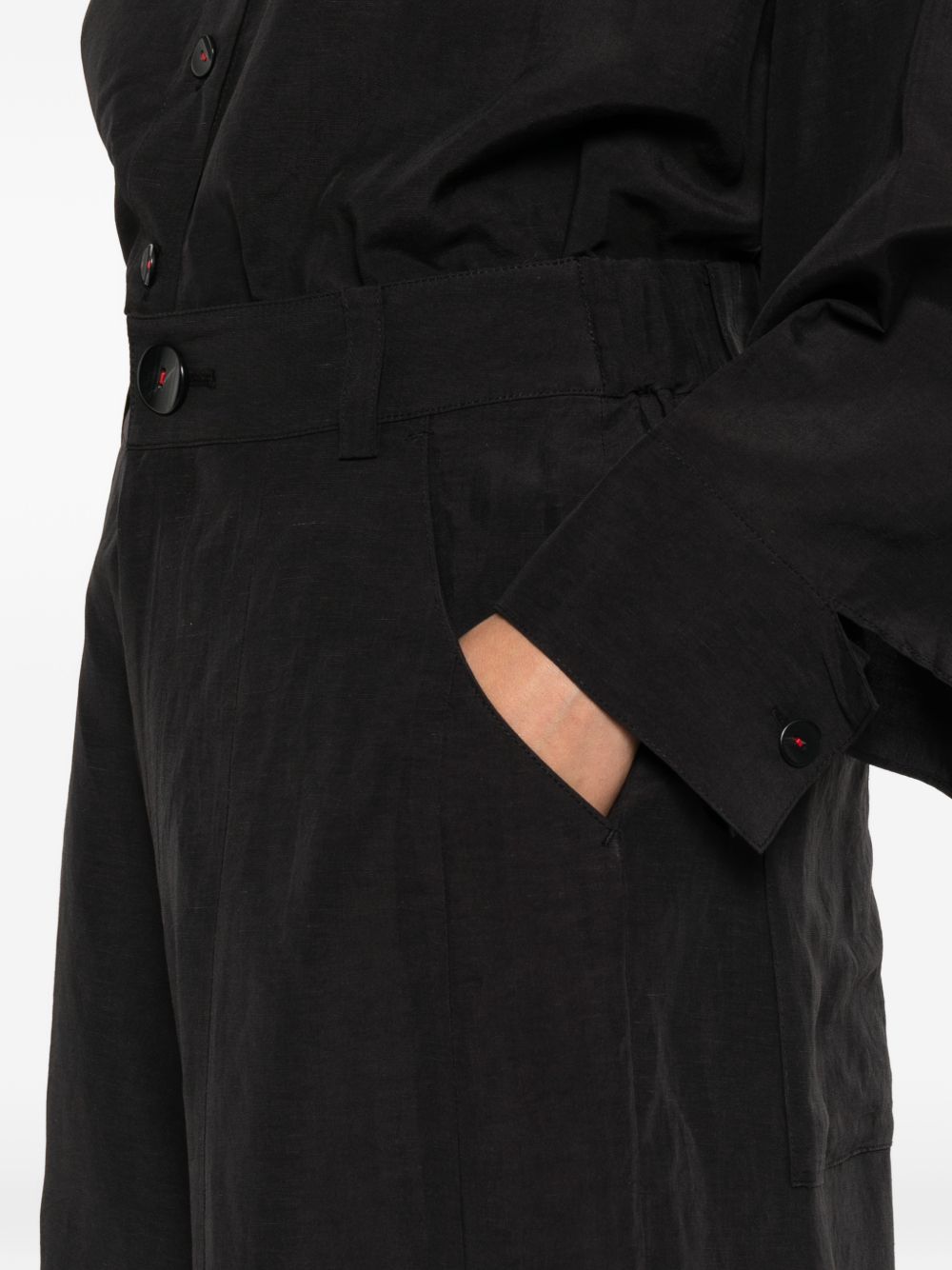 Soh Linen blend trousers