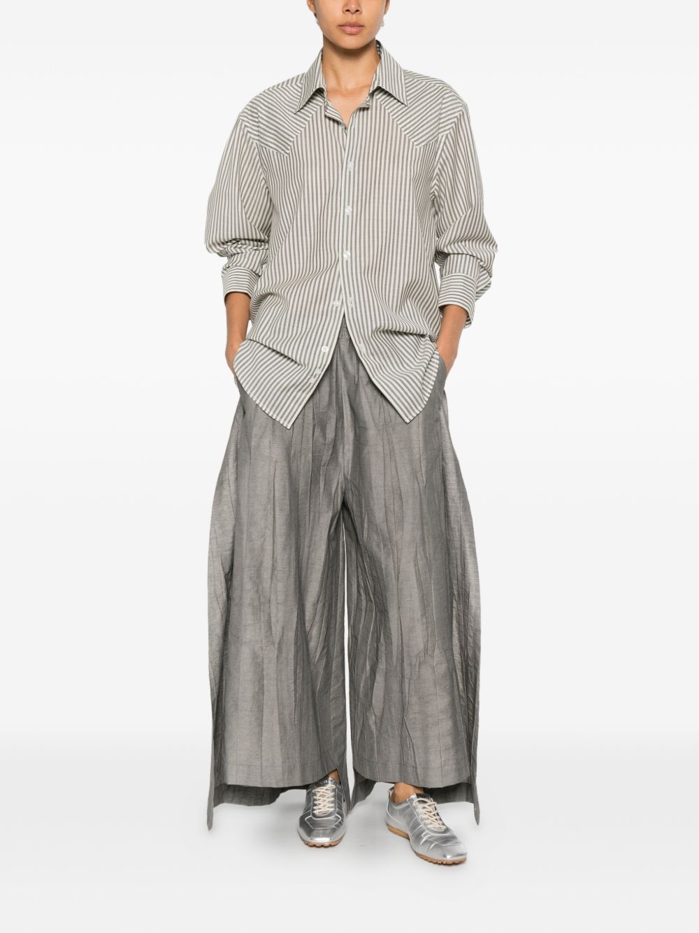 Soh Cotton blend trousers