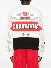 032C Adidas x Willy Chavarria Printed Crewneck Sweater