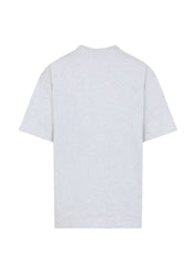 Carhartt Wip Main Grey Logo Cotton T‑Shirt for Men