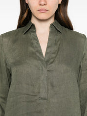 Archivio '67 Linen chemisier dress