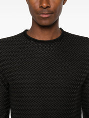 Emporio Armani Wool crewneck sweater