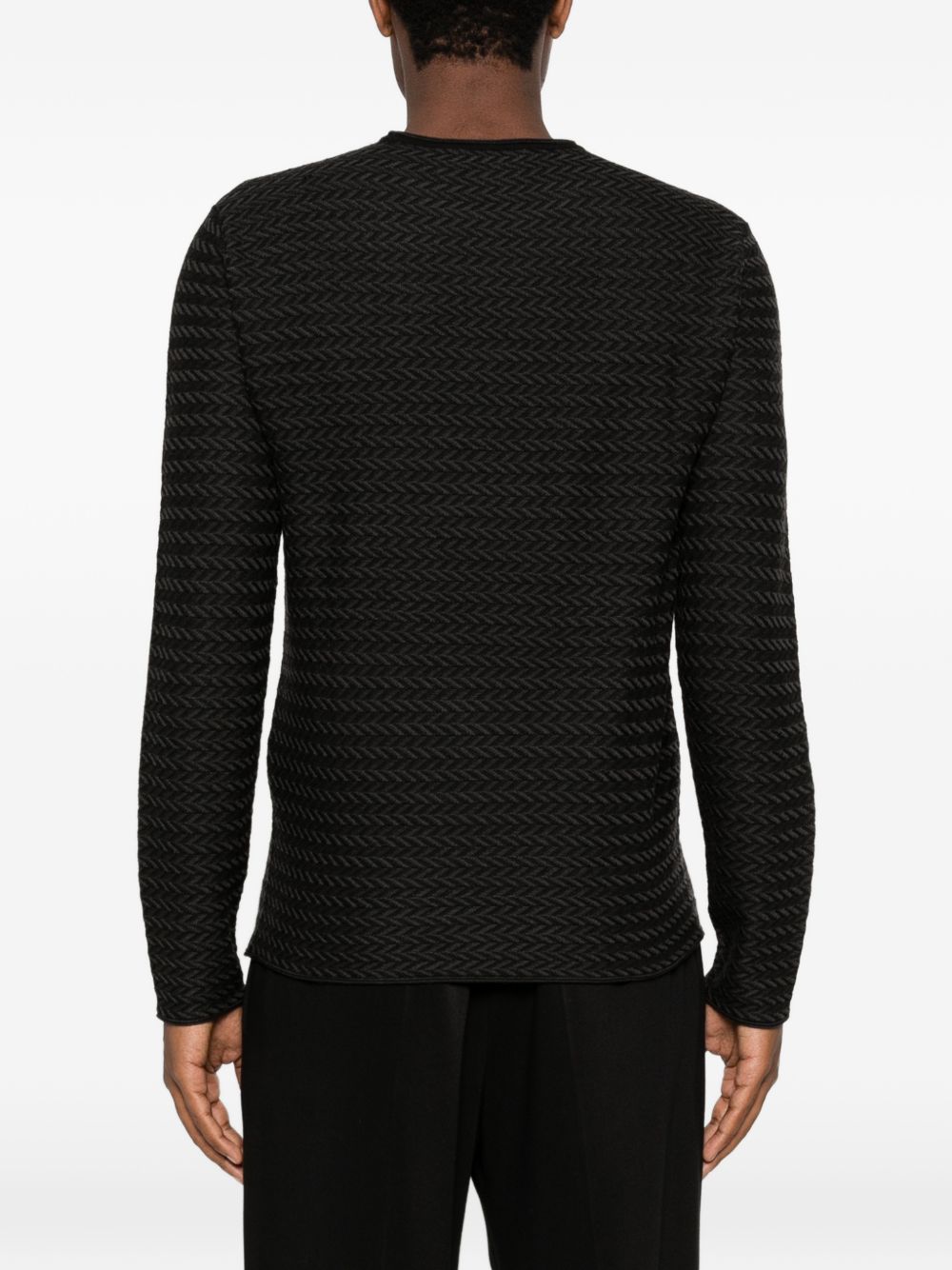 Emporio Armani Wool crewneck sweater