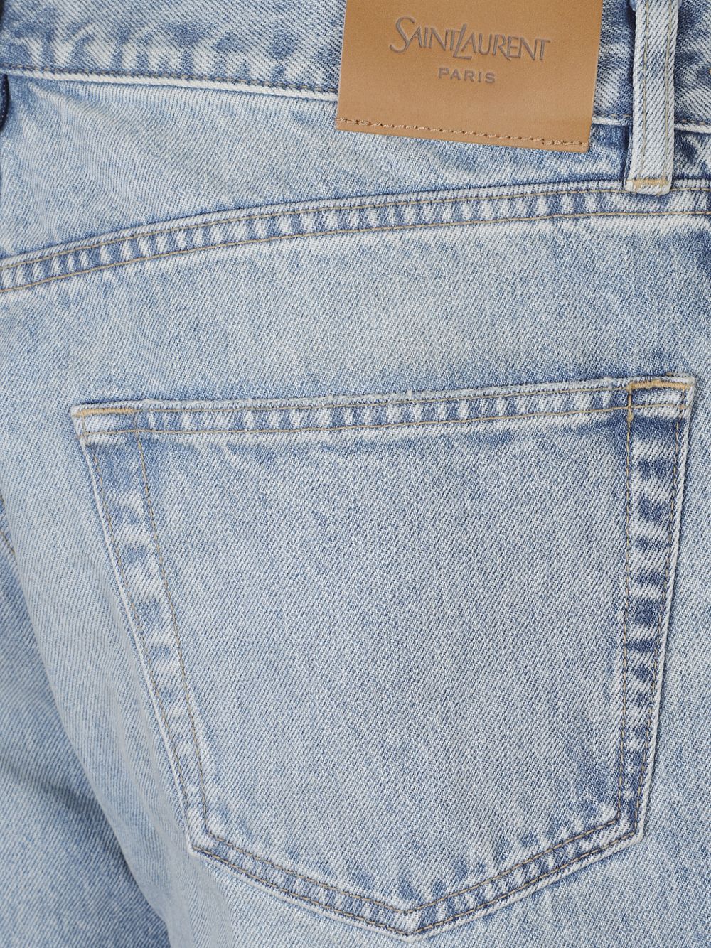 Saint Laurent Jeans for Men — Azzurro Organic Denim