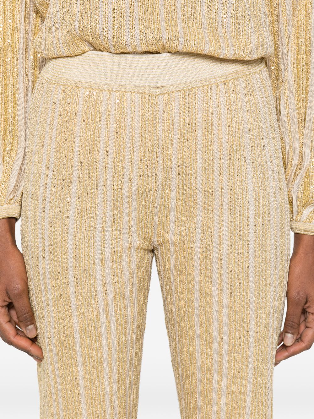 Missoni Trousers Golden — Women's Designer Trousers