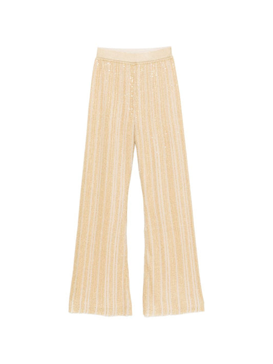 Missoni Trousers Golden — Women's Designer Trousers