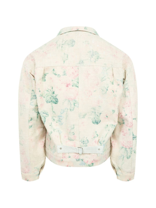 Junya Watanabe Printed Jacket for Men – Beige, New In