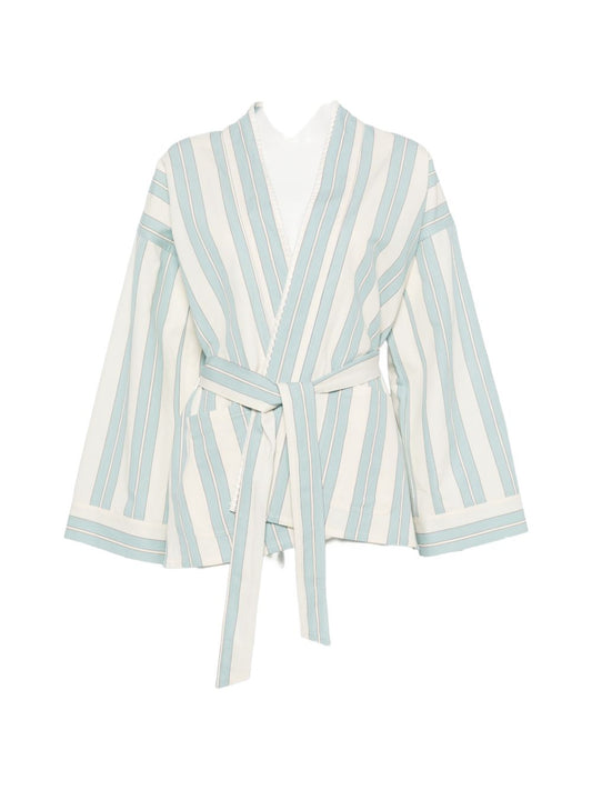 Forte Forte Striped Kimono Jacket for Women — New In
