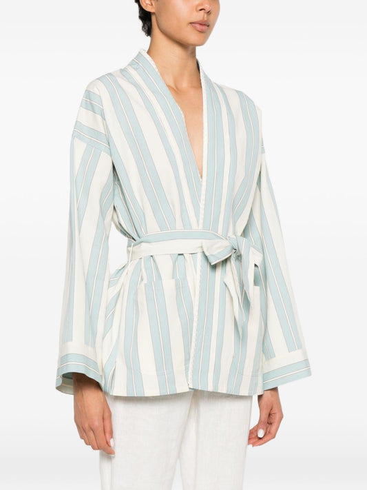 Forte Forte Striped Kimono Jacket for Women — New In