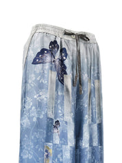 Pierre Louis Mascia Silk Printed Trousers for Women