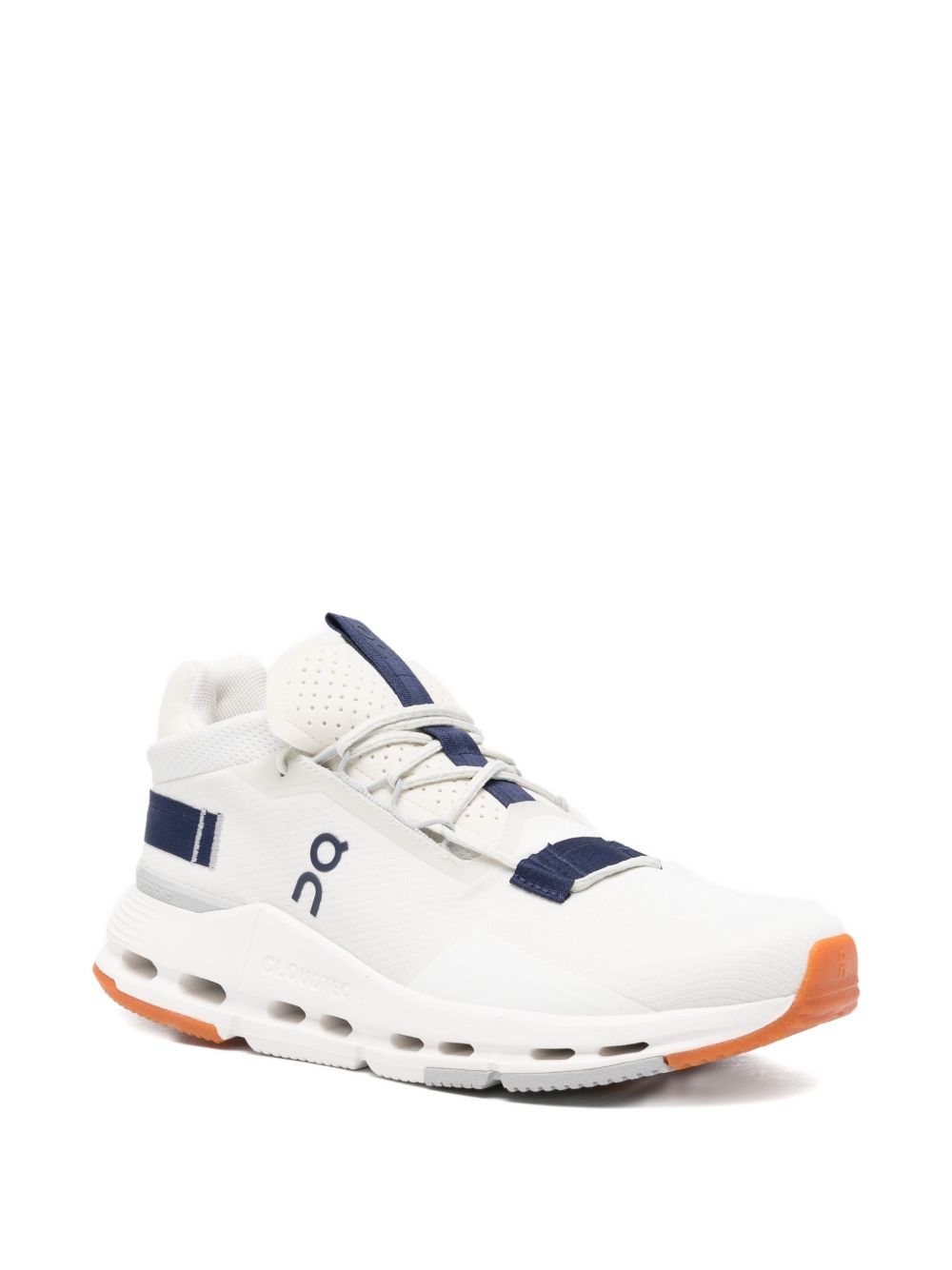 On Cloudnova 2 Sneakers for Men — White Trainers
