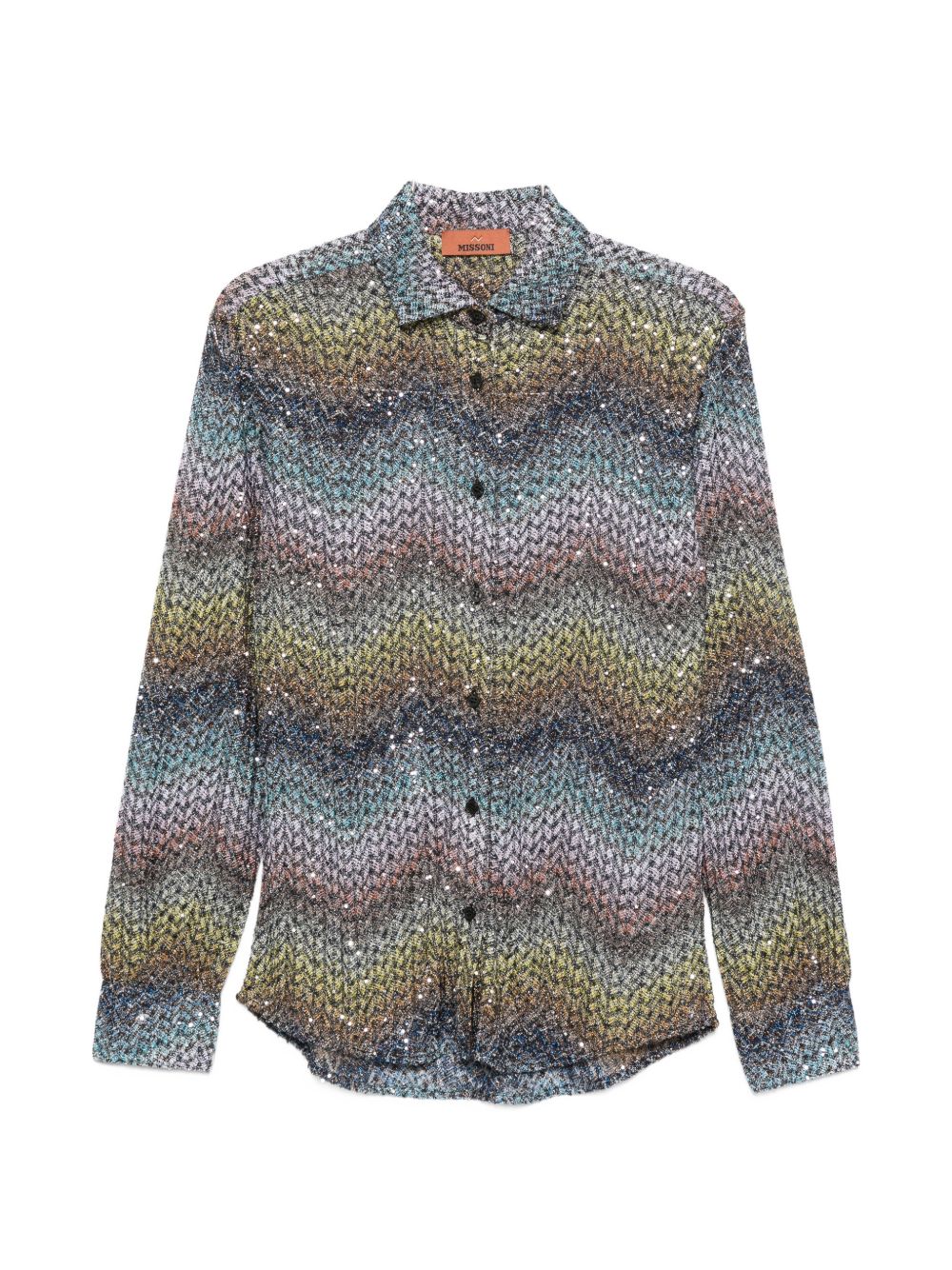 Missoni Zig Zag Print Shirt — Women’s Knit Shirt