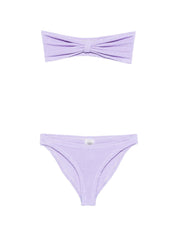 HUNZA Lilac Jean Bikini Set — Resort Swimwear