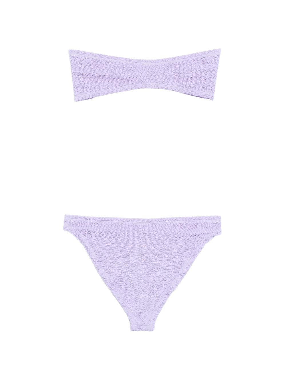 HUNZA Lilac Jean Bikini Set — Resort Swimwear