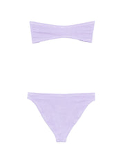 HUNZA Lilac Jean Bikini Set — Resort Swimwear