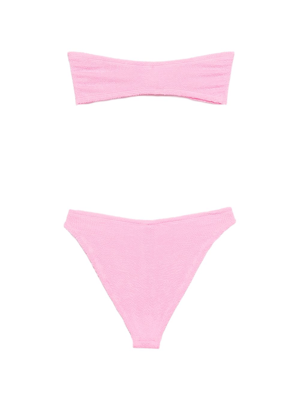 HUNZA Hunza Jean Bikini Set — Pink Beachwear