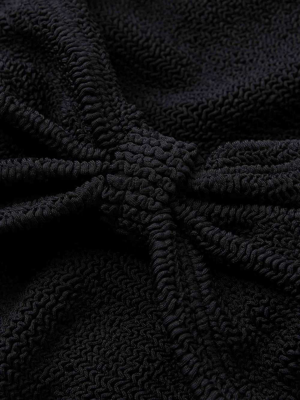 HUNZA Alicia bikini set — Black Beachwear & Swimwear