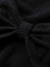 HUNZA Alicia bikini set — Black Beachwear & Swimwear