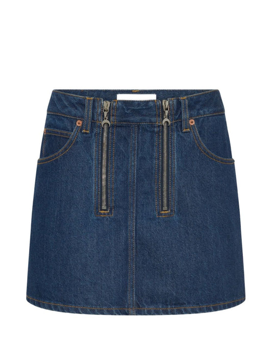 Marine Serre Denim Mini Skirt — New In Spring/Summer 2026