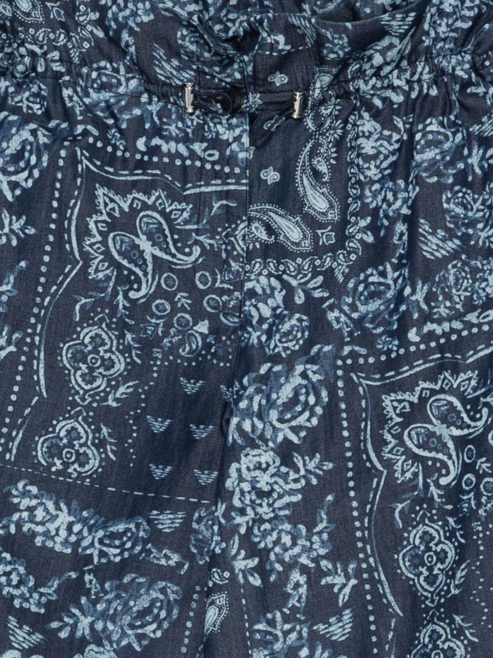 Emporio Armani Trousers — New Women’s Cotton Paisley